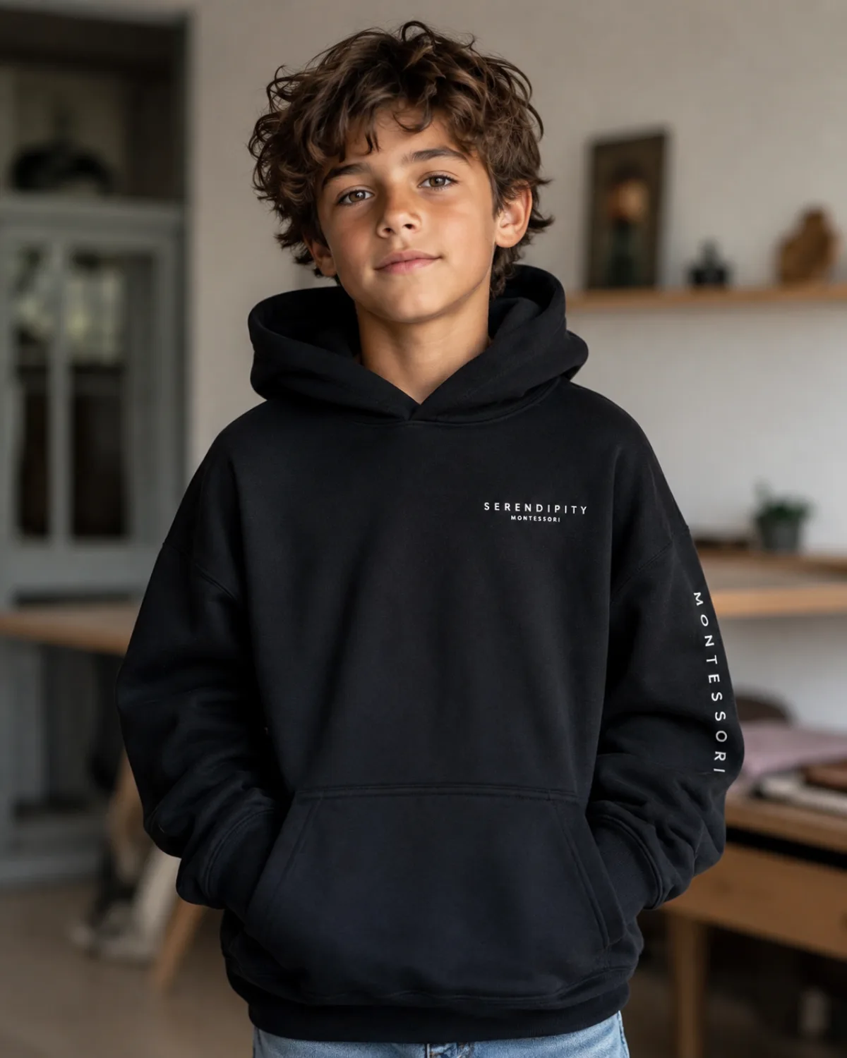 Hoodie – Schwarz